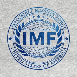 IMF - Impossible Mission Force (BLUE) T-Shirt